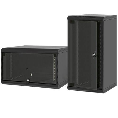 coffret rack 19 et 10 informatique muraux armoire baie mural réseau 6U 9U  12U 15U 18U 22U et jusqu'à 27U brassage serveur plafond