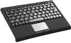 Mini clavier AZERTY compact pour baie de brassage