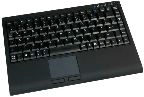 Clavier AZERTY compact sans fil avec Touchpad