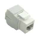 Pack 10 Embases RJ45 CAT.5e, UTP, 100 MHz, 1Gbit, montage Keystone