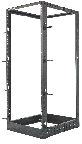 Bati rack noir, 19 pouces, 26U  48U, 4 montants ouvert, en kit