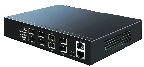 Switch/Convertisseur 8 ports SFP Gigabit, 2 ports RJ45/Ethernet